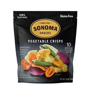 Sonoma Creamery Vegetable Crisps - 100% Plant Based, Gluten Free, Includes Potat