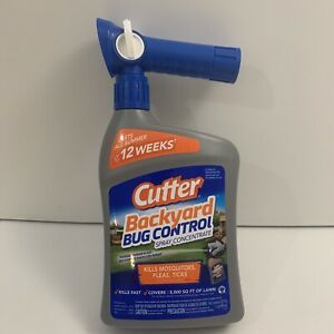 Cutter Backyard Bug Control Spray Concentrate, 32oz Hose Spray