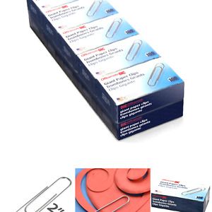 Officemate Giant Paper Clips, Pack of 10 Boxes of 100 Clips Each (1,000 Clips...