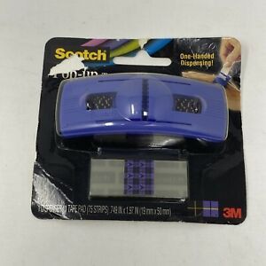 NEW Scotch Pop Up Tape Handband Dispenser with Refill Tape Pad 75 Strips New