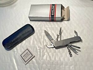 Barlow STAINLESS Swiss Army Utility Knife BRAND NEW W/BOX