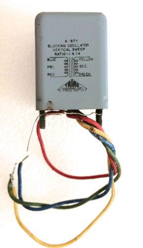 Triad blocking oscillator transformer a-97y for sale