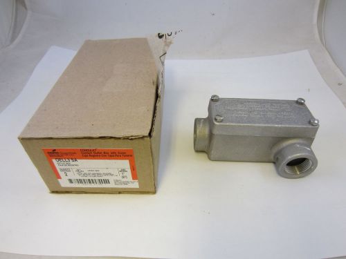 Crouse hinds oell3sa  1&#034; explosion proof conduit outlet box with cover for sale