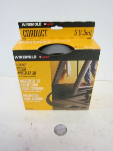 Wiremold cdg-5 cord protector 5&#039; gray (nics) for sale