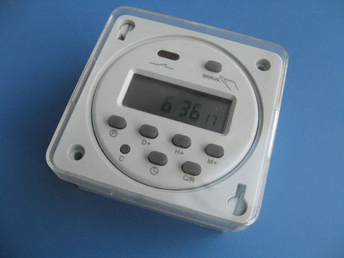 Cn101A LED Digital Power Programmable Electronic Timer AC110V 16A w Rain Cover