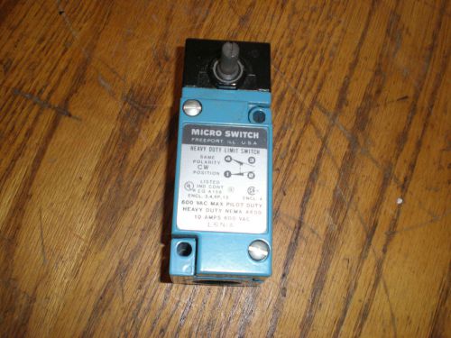 NEW HONEYWELL MICRO SWITCH LSN1A LIMIT SWITCH 2 POS.