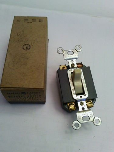 GE3090 Ivory Silent Mercury Switch 3 Way
