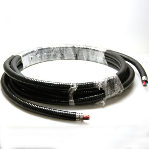 50 feet general cable 11288.010400 3c 4 awg cable aia armored 1000v teck90 for sale