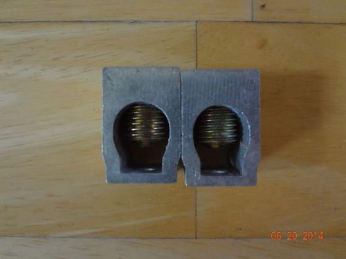 Siemens E0816MIL1125 Cable Lugs 60 Amp Wire Range 2/0 - 4 AWG  (Set of 2)