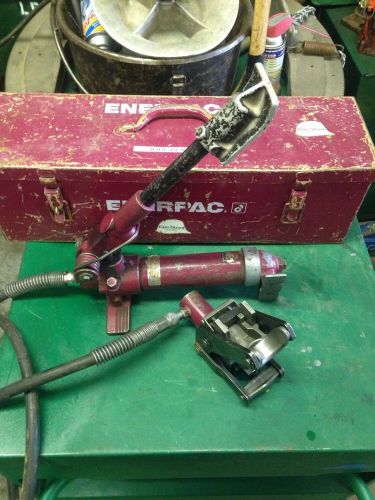 Enerpac Cable - Wire Bender With Pump &amp; Case greenlee 800