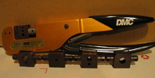 Daniels HX4 Crimp Tool M22520/5-01 with Positioners Y332, Y119, Y137, Y145, Y140