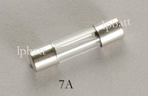 7A glass Fuse Fast-Blow 7 amp 220V 5 x 20mm Fast Acting Premium fuse