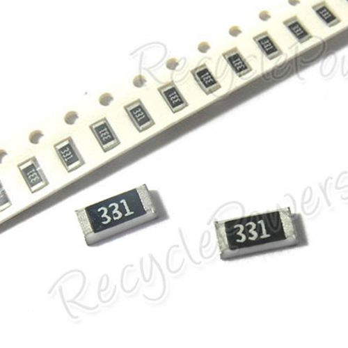 50x 330 Ohm Chip 1206 SMD Resistors RoHs Surface Mount 330R 5%