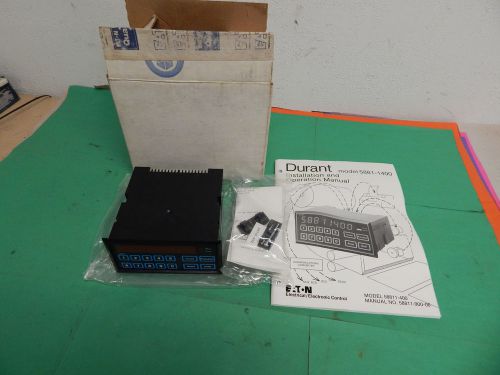 Eaton corp. durant model 5881-1 8 digit totalizer 58811-400 58811400 for sale