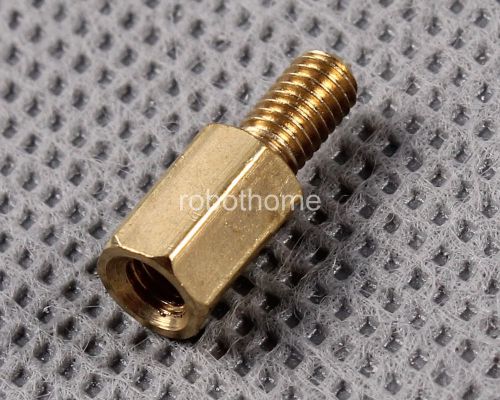 25pcs m3 male 6mm x m3 female 7mm m3 7+6 brass standoff spacer brand new for sale