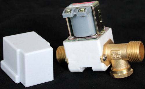 Electric solenoid valve for water air n/c 12v dc 1/2&#034; normally closed yb for sale