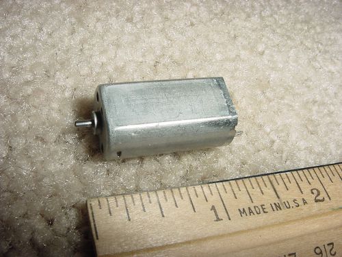Small dc electric motor 3-19 vdc 6784 rpm 9.21 g-cm m25 for sale
