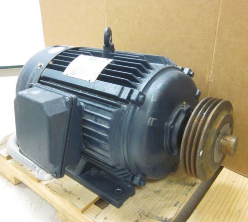 Leeson n256t34fb12b 20-hp 3540-rpm 256t 3-ph ac motor for sale