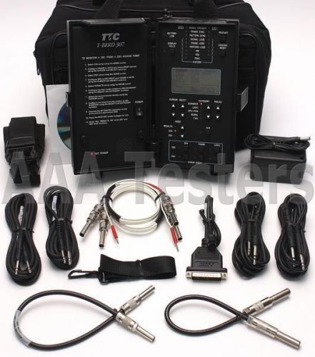 TTC T-BERD 307 DS1 / DS3 Communications Analyzer Tester 307-1