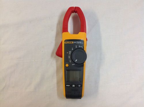 Fluke Electronics Inc 374 True-Rms Ac/Dc Clamp Meter  In Case with Cords