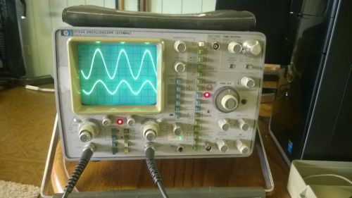 HP 1725A Dual-channel Oscilloscope 275MHz w/ Probes