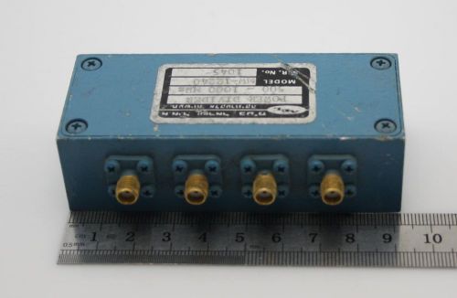 Ael 4-way rf power divider 500-1000 mhz  sma tested part2go for sale