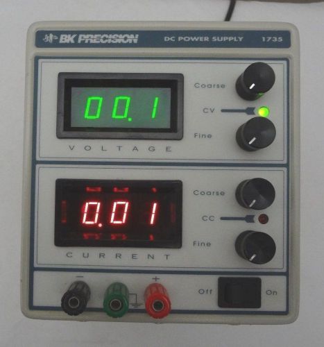 Bk precision  1735  regulated dc power supply  0-30volts 0-3amps  ham radio for sale