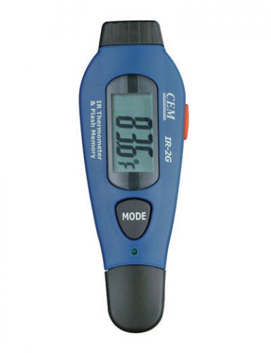 InfraRed IR Thermometer -35C to 230C -31F to 446F &amp; Flash Memory 2G 2in1 IR-2G