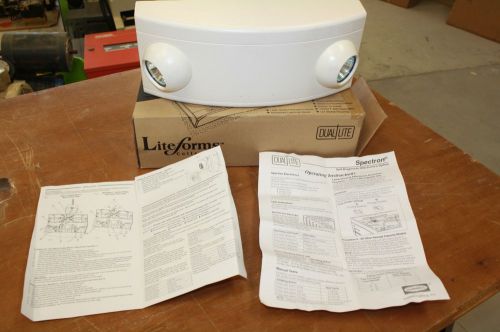 Dual Lite LZ151 Liteforms Collection Designer Emergency Lighting - New in Box