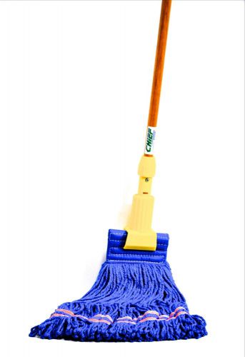 Microfiber wet mop and handle for sale