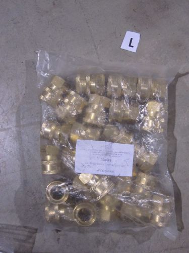 25 New Brass Sockets  3/8 FPT Quick connect fitting MTM for Pressure Washers