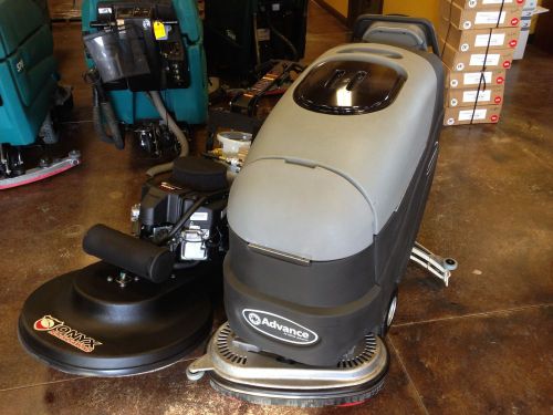 Advance convertamatic 26&#034; automatic floor scrubber &amp; new onyx 27&#034; buffer combo for sale