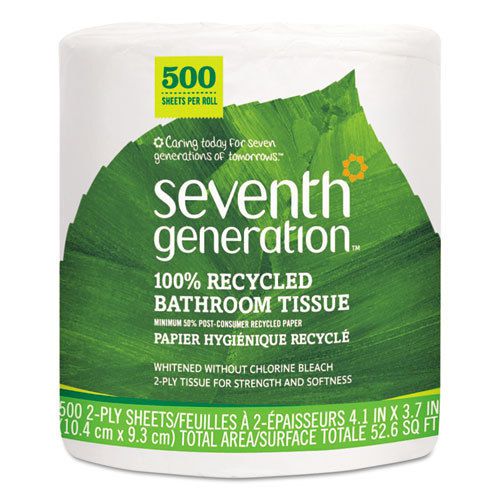 Seventh generation 100% recycled toilet paper  - sev137038 for sale