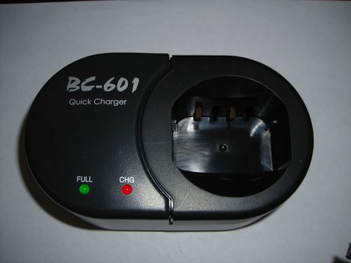 Quick charger/disc-single desktop for icom 2wayradio/battery bp209/210 ic-a6... for sale