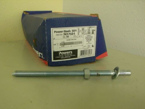 Power-stud+ sd1 seismic anchors 7417sd1 3/8x7&#034; for sale
