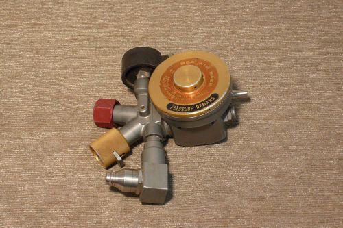 Msa air mask  scuba  regulator pressure 0-45 psi x 100 usa 484915 for sale