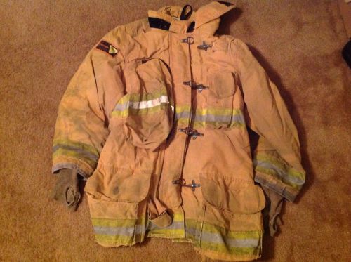 46x35 - firefighter jacket turnout bunker fire gear men 9-2 for sale