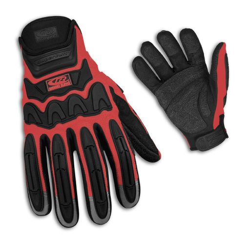 Ringers 345-11 Rescue Red w/Kevlar Palm &amp; Two-Layer Fingertip Design Glove XL
