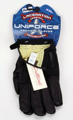 Franklin Uniforce Laceration Resistant Kevlar Lined Tactical Gloves XXL