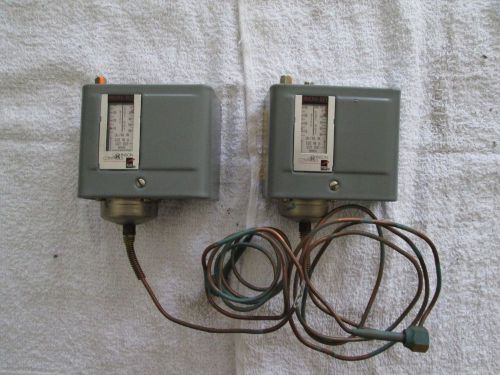 Johnson controls pressure switches, lot of 2.  model: p70ja-16 - 12&#034; to 80 psi. for sale