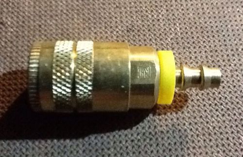 PARKER B20-3BP Air Chucks / Quick Couplers For 1/4&#034; Hose, All Brass Const.