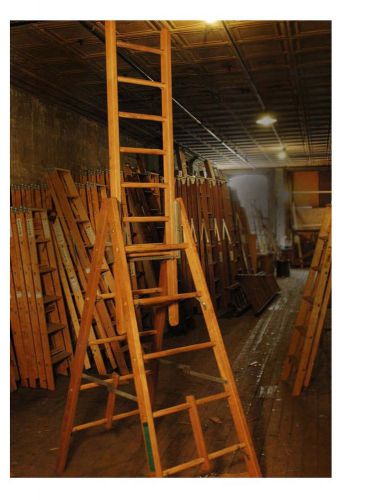 Wood Ladder, Extension Trestle Ladders