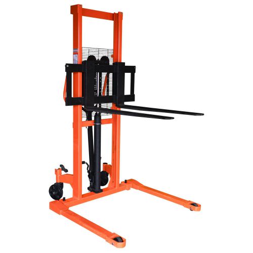 Bolton tools new foot operated pallet stacker w/ fixed leg 2200 lb for sale