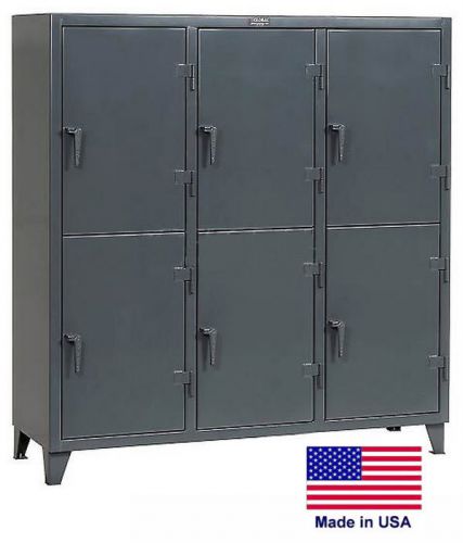 Personnel - personal locker coml / industrial - 6 lockers - 78 h x 24 d x 74 w for sale