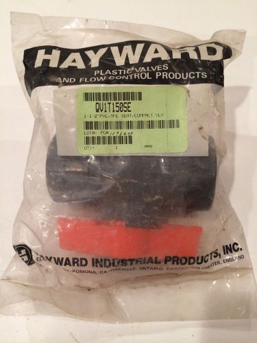 Hayward QV1T150SE 1 1/2&#034; PVC Ball Valve Socket Viton New in Bag