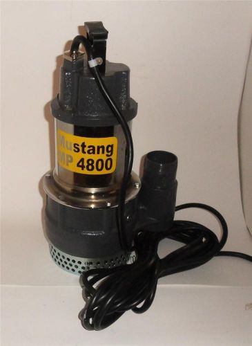 Mustang mp 4800 2&#034; submersible sump pump for sale