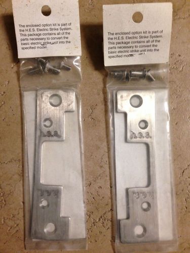 Lot of 2- HES/ASSA ABLOY Face Plate 501-630 for 5000 Series Electric Door Strike