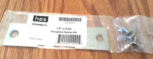 Hes faceplate option kit  fp:j-630 for sale