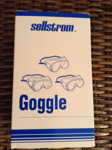 SELLSTROM 88200 Protective Goggle, Clear Polycarbonate Lens---NEW