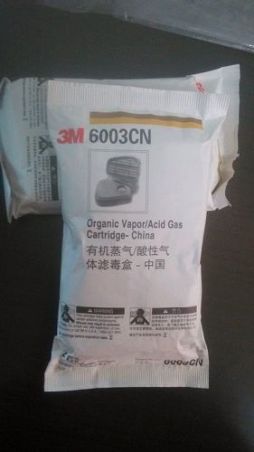 (1pairs=2pcs) 3M 6003CN  organic vapors   Cartridges free shipping